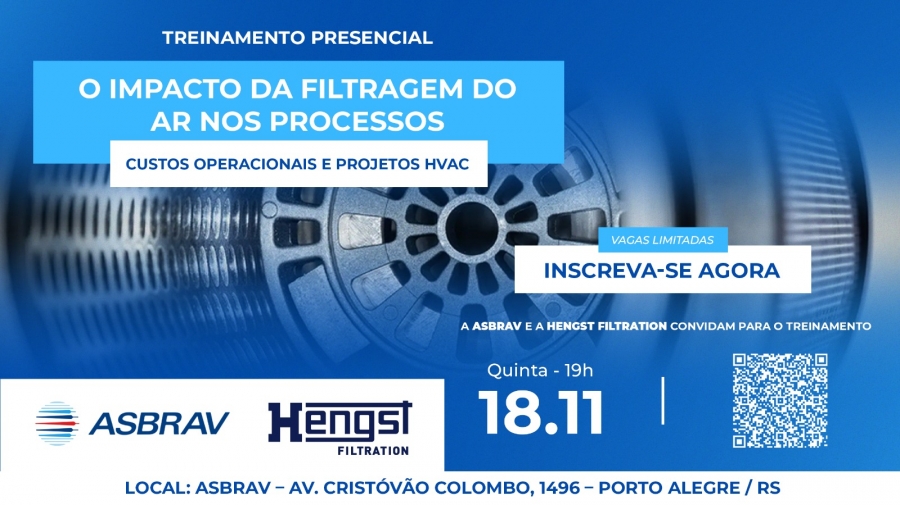 “O Impacto da Filtragem do Ar nos Processos, Custos Operacionais e Projetos HVAC” “O Impacto da Filtragem do Ar nos Processos, Custos Operacionais e Projetos HVAC”